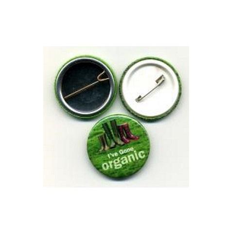 Branded 32mm Circle Button Badges