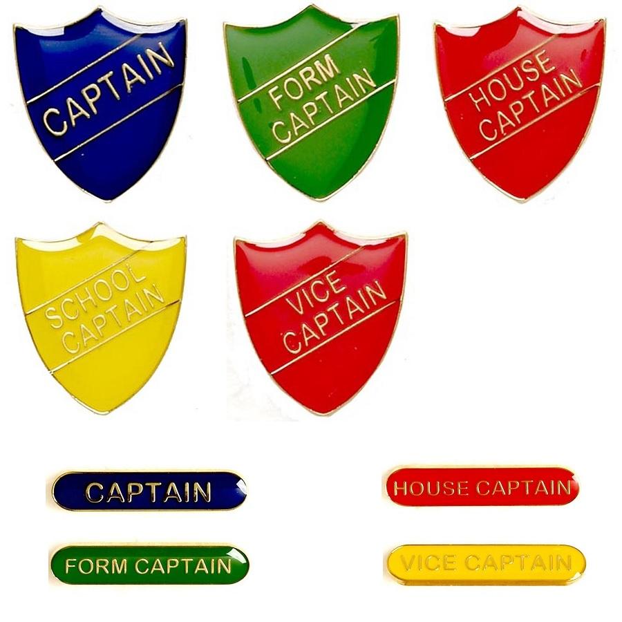 Branded Captain's Badges